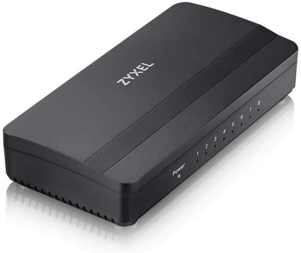 Zyxel 8-Port Gigabit Ethernet Switch per Gaming e Media