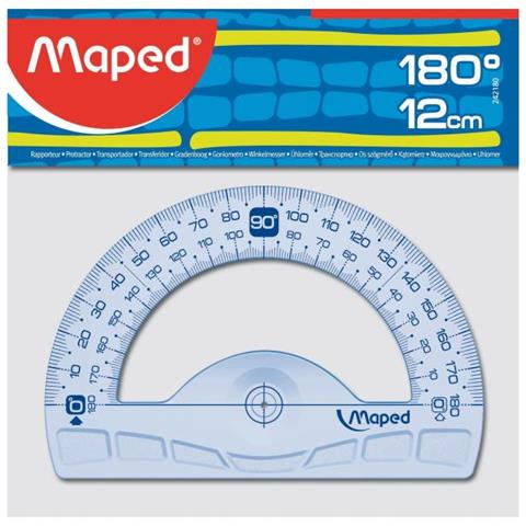 Goniometro Maped 180 gradi 12 cm 