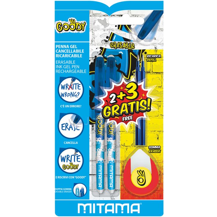 MITAMA 4 GOODY ERASABLE PENNA CANCELLABILE 