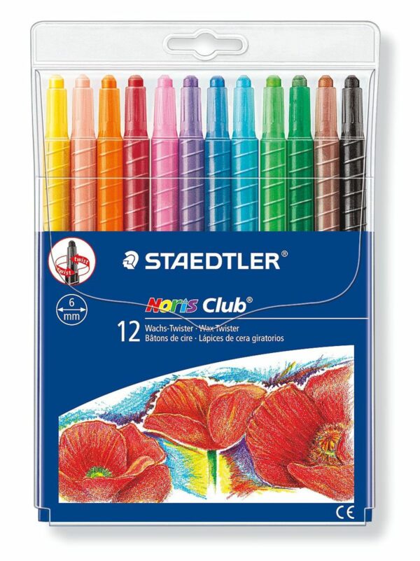 Pastelli a cera twister Noris Club Staedtler