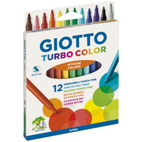 PENNARELLI GIOTTO TURBO COLOR 12Pezzi