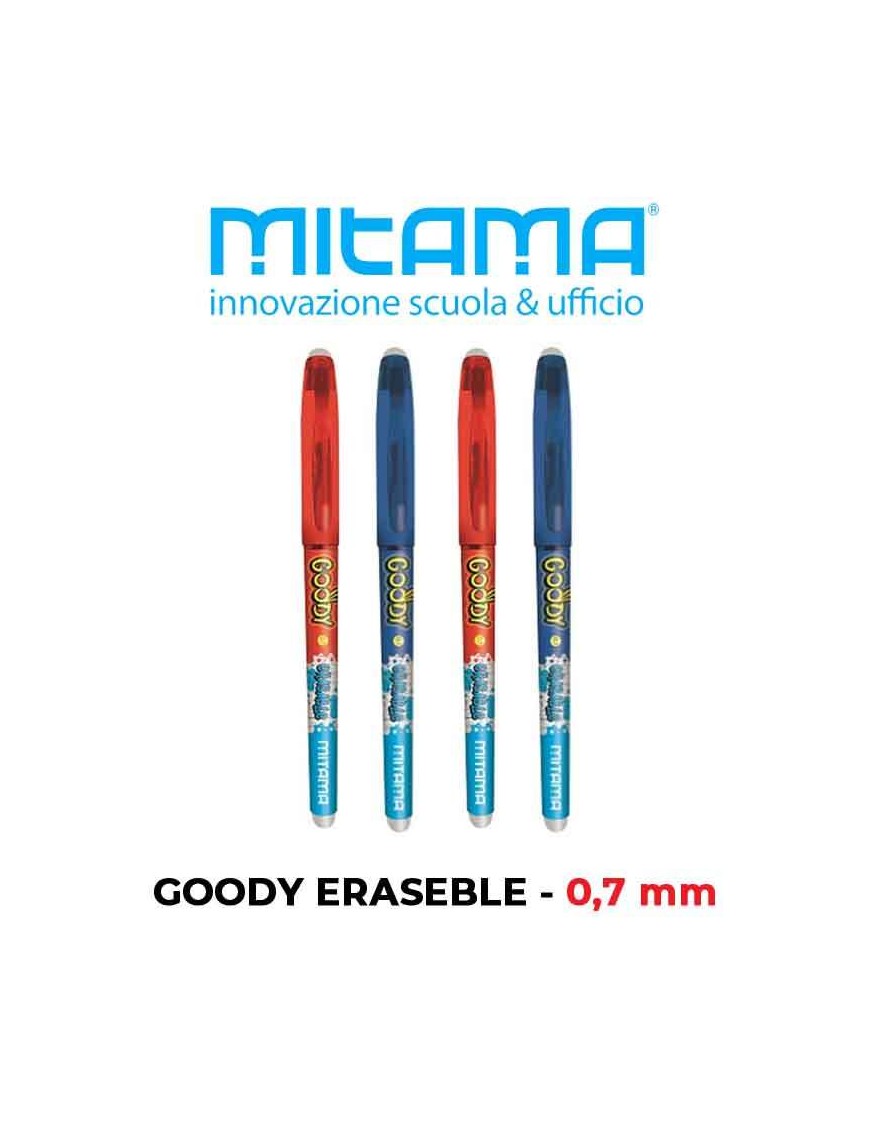 Penna Cancellabile Goody - blu [cod.62800] - Mitama